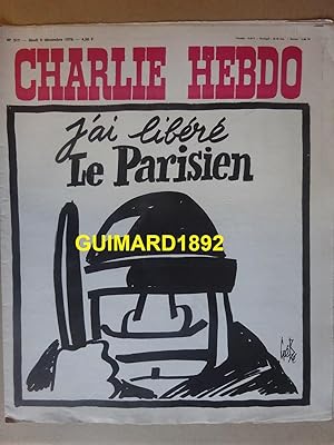 Charlie Hebdo n°317 9 décembre 1976 J'ai libéré Le Parisien