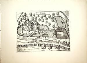 Perg / Schlierbach / Dorff / SCHLOSS DORFF Aus: Vischer, Georg Matthäus:Topographia Austriae Supe...