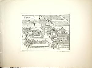 Feldkirchen an der Donau / Pergkkaim / SCHLOSS BERGHEIM Aus: Vischer, Georg Matthäus:Topographia ...