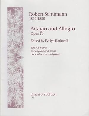 Adagio and Allegro, Op.70 for Oboe (or Cor Anglais) and Piano