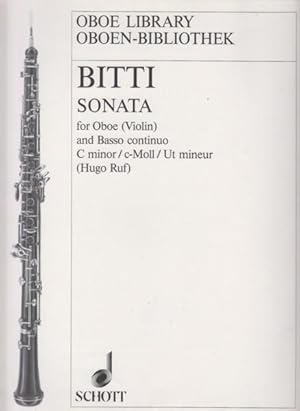 Sonata for Oboe (or Violin) and Basso continuo in c minor