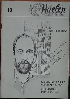 Huelén N°10.- Revista Literaria. Agosto 1983. Zurita ¿ Infierno o Paraíso ? - Nicanor Parra : Nue...
