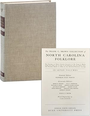 The Frank C. Brown Collection of North Carolina Folklore. Volume Four [4]: The Music of the Ballads