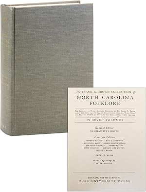 The Frank C. Brown Collection of North Carolina Folklore. Volume Five [5]: The Music of the Folk ...