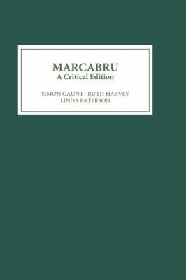 Immagine del venditore per Marcabru : A Critical Edition venduto da GreatBookPrices