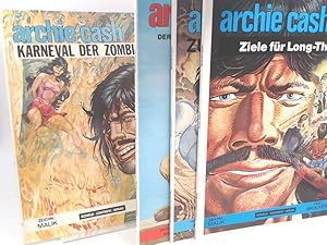 Archie Cash - vier Bände zusammen: 2: Karneval der Zombies; 3: Der Deserteur von Toro-Toro; 4: Zu...