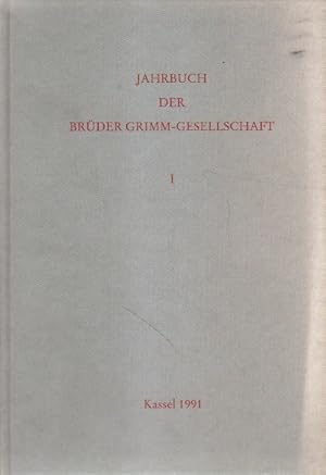 Image du vendeur pour Jahrbuch der Brder-Grimm-Gesellschaft. mis en vente par Versandantiquariat Boller