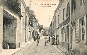 Postkarte Carte Postale 13528308 Mailly-Champagne Rue Gambetta Mailly-Champagne