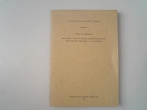 Seller image for Beitrge zur Entwicklungsgeschichte der frhen Romane L. M. Leonovs. Slavistische Beitrge ; 51 for sale by Antiquariat Bookfarm