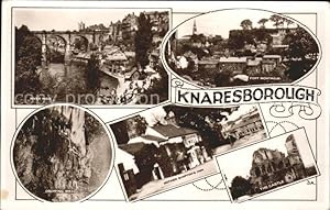 Postkarte Carte Postale 11777796 Knaresborough River Nidd Fort Montague Dropping Well Mother Ship...