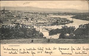Bild des Verkufers fr Postkarte Carte Postale 11777707 Londonderry Derry Panoramic view Derry zum Verkauf von Versandhandel Boeger