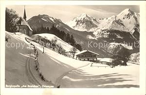 Postkarte Carte Postale 41797414 Chiemgau Bergkapelle Am Steichen Chiemsee