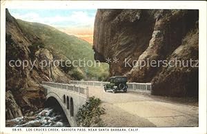 Bild des Verkufers fr Postkarte Carte Postale 11806801 Santa Barbara California Los Cruces Creek Gaviota Pass zum Verkauf von Versandhandel Boeger