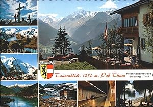 Postkarte Carte Postale 11923612 Felbertauernstrasse Restaurant Tauernblick Kitzsteinhorn Grossgl...