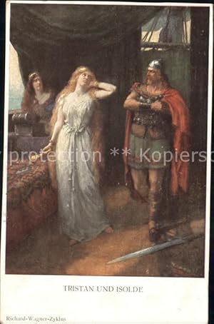 Immagine del venditore per Postkarte Carte Postale 11927744 Wagner Richard Komponist Tristan und Isolde Kuenstlerkarte M. Munk Nr. venduto da Versandhandel Boeger