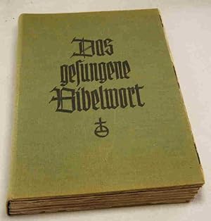 Das gesungene Bibelwort. Handbuch der deutschen evangelischen Kirchenmusik. 2. Band mit 7 enthalt...