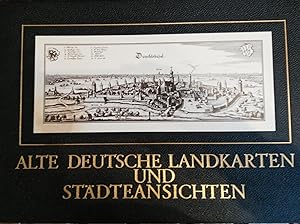 Alte deutsche Landkarten und Städteansichten. Die schönste Sammlung alter deutscher Landkarten u....