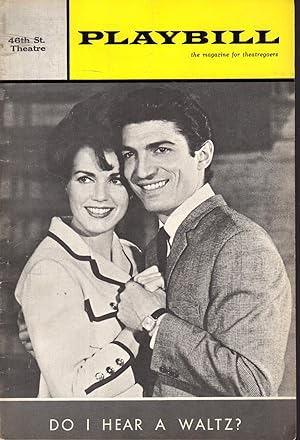 Seller image for Playbill: Volume 2, No. 5: May, 1965: Featuring The 46th street Theatre Presentation of "Do I Hear a Waltz" for sale by Dorley House Books, Inc.