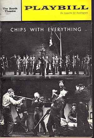 Image du vendeur pour Playbill: Volume 1, No. 1: January, 1964: Featuring The Booth Theatre Presentation of "Chips with Everything" mis en vente par Dorley House Books, Inc.