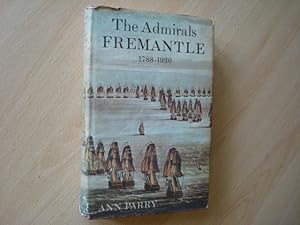 Immagine del venditore per The Admirals Fremantle 1788 - 1920 venduto da The Book Tree