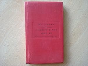 Seller image for Wellcome's Professional Nurse's Diary 1925-26 for sale by The Book Tree