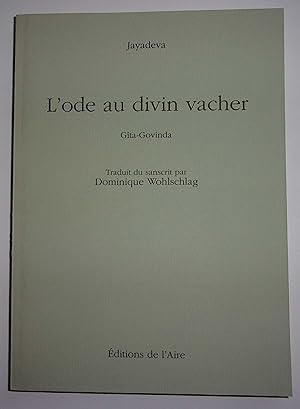 Seller image for Gta-Govinda. L'ode au divin vacher. for sale by Bonnaud Claude