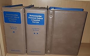 Bild des Verkufers fr Butterworth's Personal Injury Litigation Service - 3 Volume Set in Ring Binders zum Verkauf von CURIO