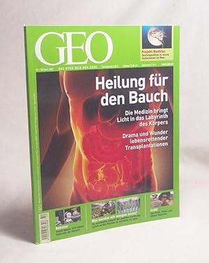 Image du vendeur pour Geo : die Welt mit anderen Augen sehen. Oktober 2009. Heilung fr den Bauch - Die Medizin bringt Licht in das Labyrinth des Krpers. Drama und Wunder lebensrettender Transplantationen. Roboter - Immer besser. Und immer mehr wie der Mensch?. Was werden wir morgen essen? - Die umkmpfte Zukunft der globalen Ernhrung: zurck zu den Wurzeln vs. vorwrts ins Labor. Erdl - Von Minis, Multis und letzten Reserven / Chefred.: Peter-Matthias Gaede mis en vente par Versandantiquariat Buchegger