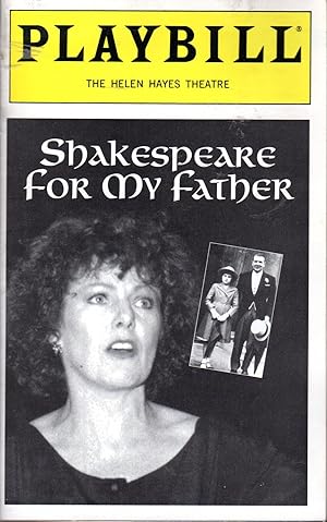 Seller image for Playbill: Volume 93, No. 7, July, 1993: Featuring the Helen Hayes Theatre Presentation of "Shakespeare for My Father" for sale by Dorley House Books, Inc.