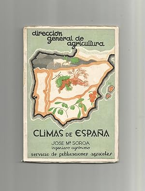Bild des Verkufers fr Los climas de Espaa. zum Verkauf von Librera El Crabo