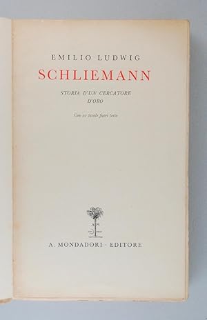 Seller image for Schliemann. Storia d'un cercatore d'oro for sale by FABRISLIBRIS