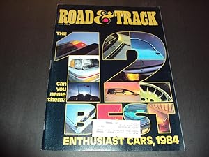 Road and Track May 1984 12 Best Enthusiast Cars