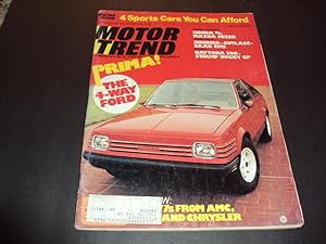 Motor Trend May 1976 Honda Vs. Mazda Mizer