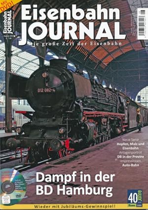 Bild des Verkufers fr Eisenbahn-Journal Heft August 2015: Dampf in der BD Hamburg (ohne DVD!). zum Verkauf von Versandantiquariat  Rainer Wlfel