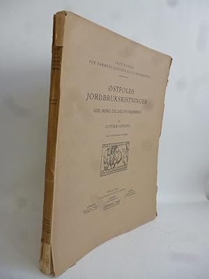 Bild des Verkufers fr Ostfolds Jordbruksristninger Idd, Berg og delvis Skjeberg zum Verkauf von Allguer Online Antiquariat