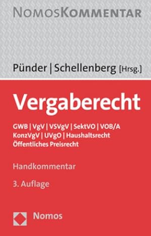 Seller image for Vergaberecht for sale by Rheinberg-Buch Andreas Meier eK