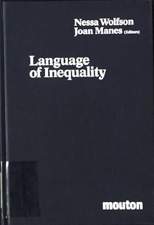 Image du vendeur pour Language of Inequality Contributions to the Sociology of Language, Band 36 mis en vente par books4less (Versandantiquariat Petra Gros GmbH & Co. KG)