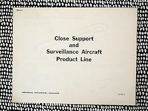 1965 Convair PROPOSALS to BUILD COMBAT & SURVEILLANCE AIRCRAFT for use in the VIETNAM WAR Illustr...