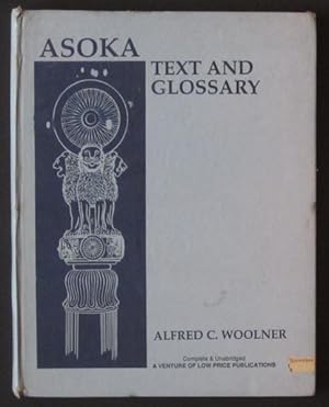 Image du vendeur pour Asoka Text and Glossary mis en vente par Goulds Book Arcade, Sydney