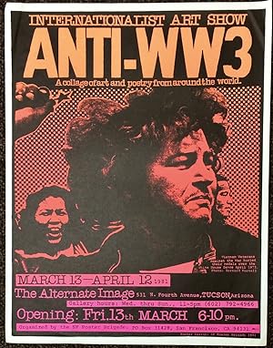 Seller image for Internationalist Art Show / Anti-WW3 [screenprint poster] for sale by Bolerium Books Inc.