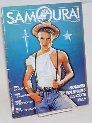 Samouraï international: une maniere d'etre un homme; no. 19, Avril; Hommes politiques la cote gay