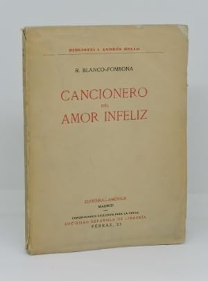 CANCIONERO DEL AMOR INFELIZ