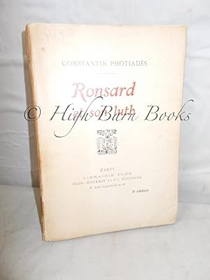 Seller image for Ronsard et son Luth for sale by High Barn Books