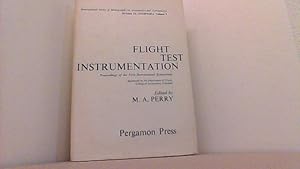Flight Test Instrumentation: Proceedings of the First International Symposium 1960.