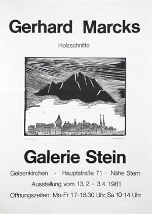 Gerhard Marcks. Holzschnitte. [Plakat / poster].