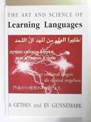 Imagen del vendedor de The art and science of learning languages a la venta por Cotswold Internet Books