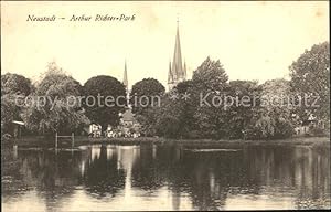 Bild des Verkufers fr Postkarte Carte Postale 42186505 Neustadt Sachsen Arthur Richter- Park Neustadt zum Verkauf von Versandhandel Boeger