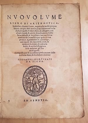 Seller image for NVOVO LVME (Nuovo lume) LIBRO DE ARITHMETICA for sale by Bibliophilia Books