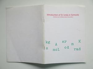 Seller image for Introduction of SI units in schools for sale by Aucott & Thomas