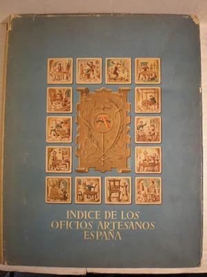 Imagen del vendedor de Indice de oficios Artesanos. ( Indice de los Oficios Artesanos. Espaa ) a la venta por Librera Antonio Azorn